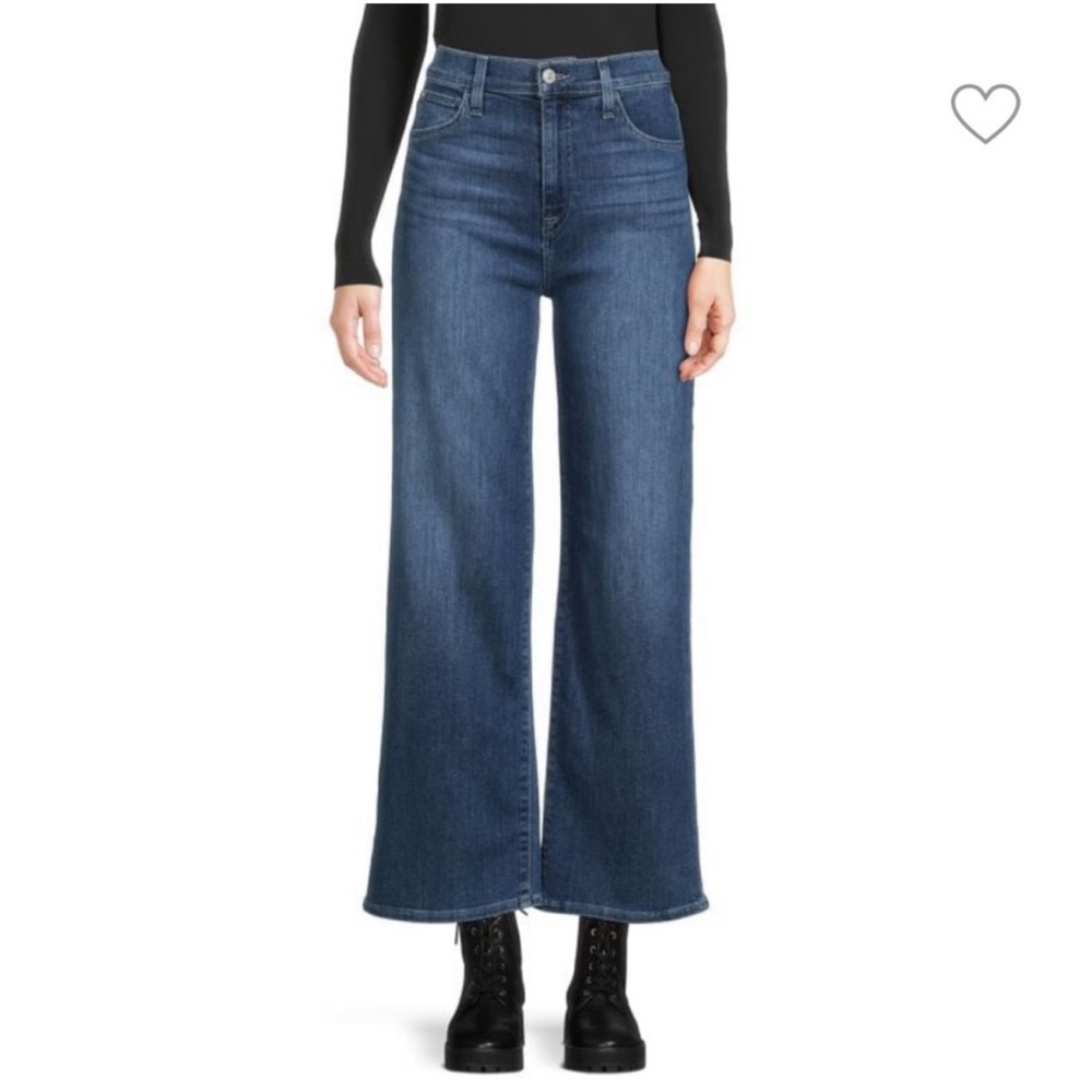NWT Hudson Jeans Rosalie Leia High-Rise Wide Leg Jean Blue